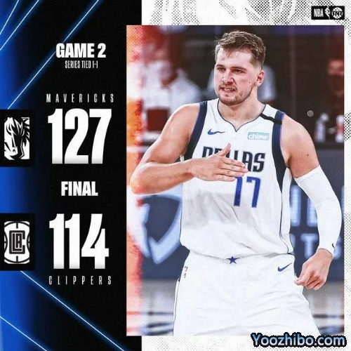 <a href=/lanqiujingsai/mavericks/ target=_blank class=infotextkey>独行侠</a>击沉<a href=/lanqiujingsai/clippers/ target=_blank class=infotextkey>快船</a>大比分扳1-1平！