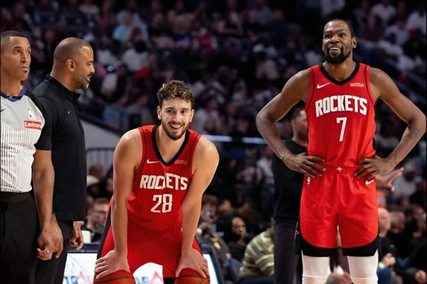 2025-26赛季火箭攻防俱佳列西部第四,两人预计入选全明星