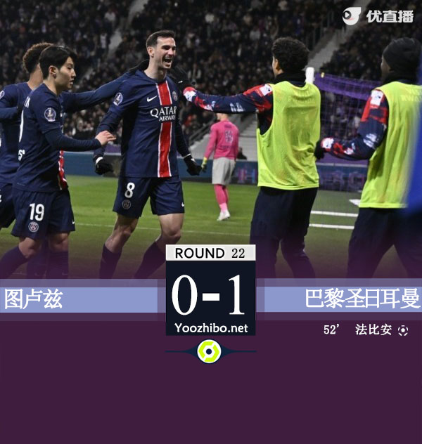 图卢兹vs巴黎圣日耳曼
