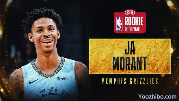 NBA最佳新秀莫兰特当选,<a href=/lanqiujingsai/grizzlies/ target=_blank class=infotextkey>灰熊</a>